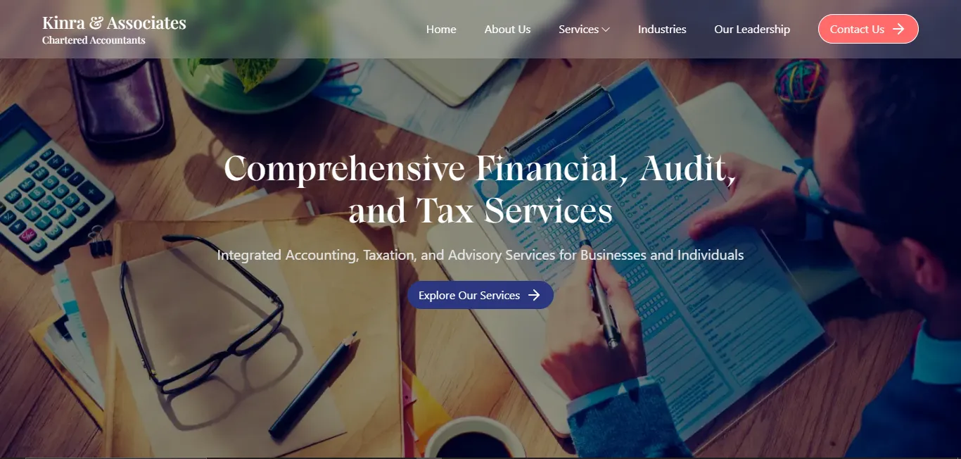 Kinra And Associates — delivered by Aceone