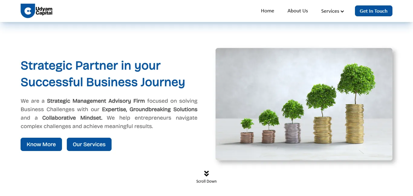 Udyam Capital — delivered by Aceone
