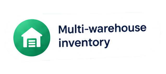 Multi-warehouse inventory