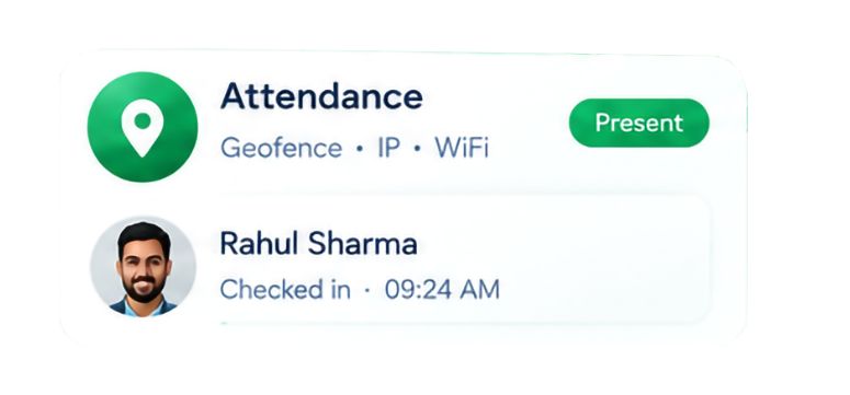 Attendance card